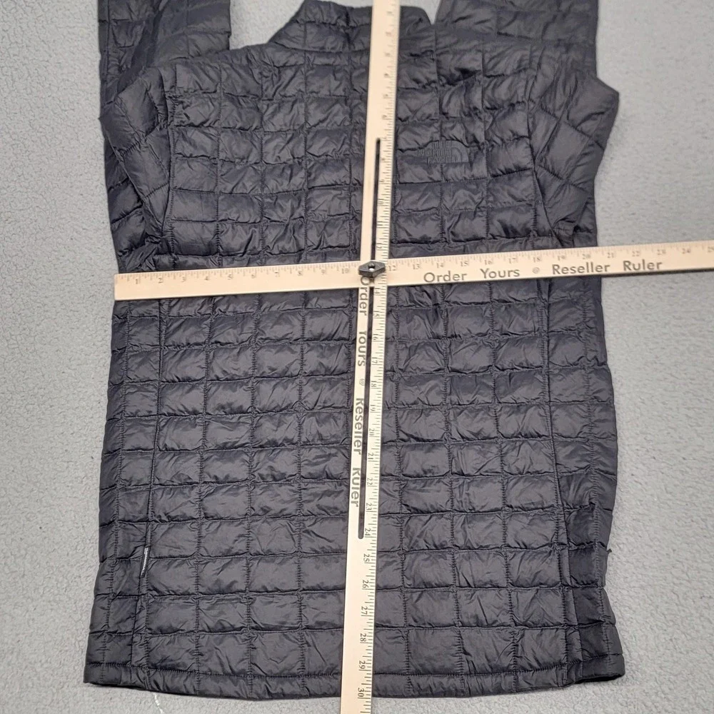 The North Face Jacket Mens Medium Gray ThermoBall Eco Quilted Insulated NF0A3Y3N